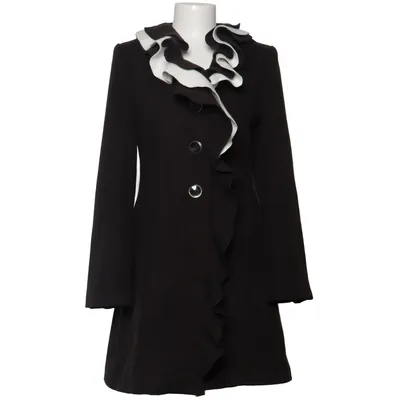 Mantel (Schwarz, Weiß) von Laeticia Dreams Elasthan, Polyester, Viskose