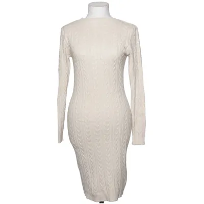 Jurk (Beige) van Passione Katoen, Elastaan, Modal, Polyamide, Viscose