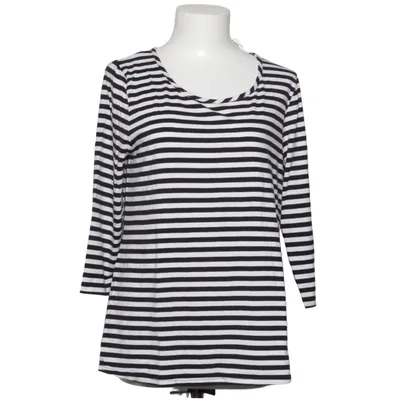 Long sleeve T-shirt (Blue, White) from Lilienfels Cotton, Elastane, Modal