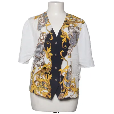 Blouse (Wit, Zwart, Geel) van New Tast