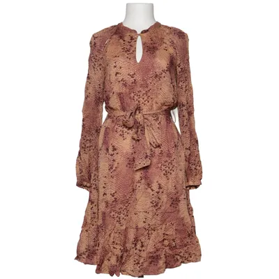 Dress (Brown, Purple) from Massimo Dutti Polyester