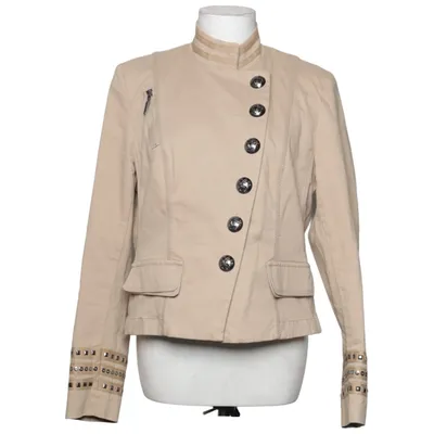 Jakke (Beige) fra Airfield Bomuld, Elastan, Polyester