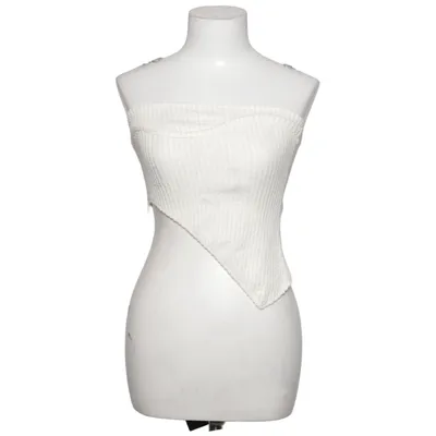 Tube top (Wit) van The Kript Elastaan, Polyester