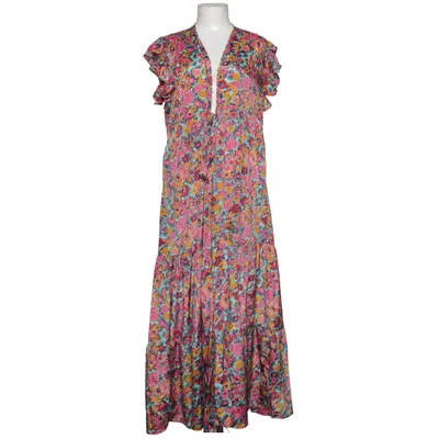Wrap dress (Pink, Blue, Yellow) from Gold & Silver Polyester