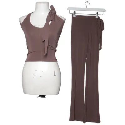 Set (Brown) from White Fox Elastane, Polyester, Viscose