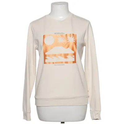 Sweatshirt (Wit) van Scotch & Soda Katoen, Elastaan, Polyester