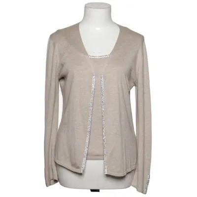 Cardigan (Beige) de Luisa Cerano Cachemire, Coton, Soie