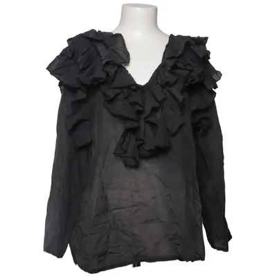 Blouse (Gray) from Nostalgia Polyester, Tencel