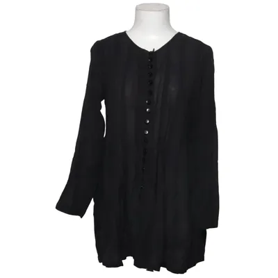 Blouse (Black) from Himalaya Cotton, Viscose