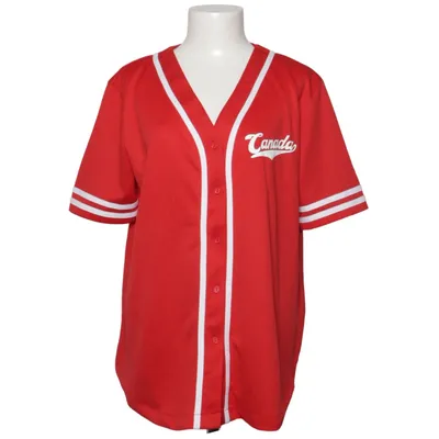 Honkball T-shirt (Rood, Wit) van Urban Heritage Polyester