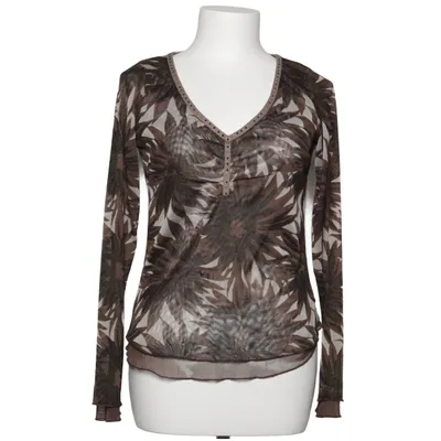 Lange mouwen shirt (Bruin, Beige) van Didi Polyester