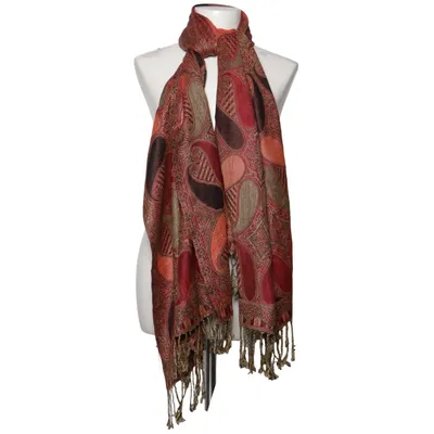 Écharpe (Rouge, Marron, Multicolore) de 4 You Acrylique, Viscose