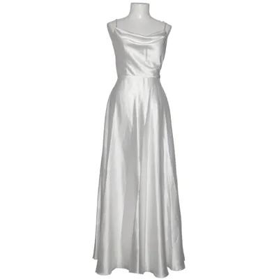 Robe de cocktail (Blanc) de Luxuar Limited Polyester
