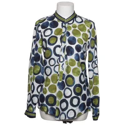 Blouse (Blue, Green, White) from Emily van den Bergh Viscose