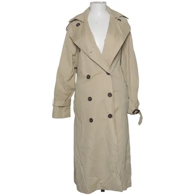 Trench coat (Beige) from Zara Cotton, Polyamide, Polyester
