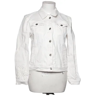 Denim jacket (White) from Taifun