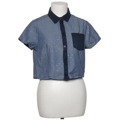 Chemise à manches courtes (Bleu) de Creeks Coton