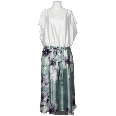 Dress (White, Green, Purple) from Swing Curve