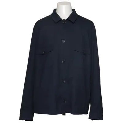 Skjortejakke (Blå) fra Next Tailoring Elastan, Polyester, Viscose