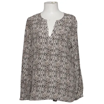Blouse (Beige, Gris, Noir) de Jadicted Élasthane, Soie