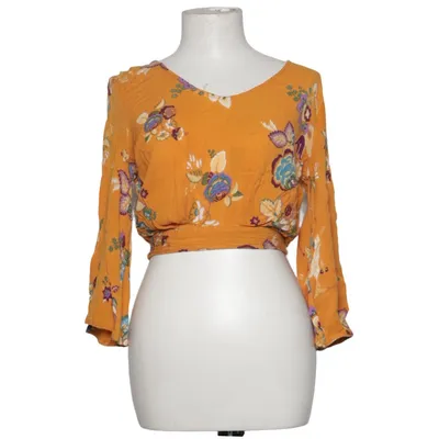 Blouse portefeuille (Jaune, Multicolore) de Patrons of Peace Viscose