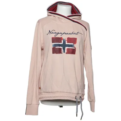 Hoodie (Beige) from Nangaparbat Cotton, Polyester