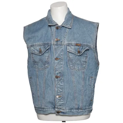 Gilet en jean (Bleu) de Wrangler Coton