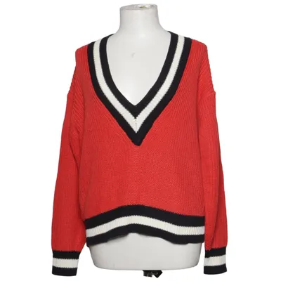 Strickpullover (Rot, Schwarz, Weiß) von Mango Basics Acryl