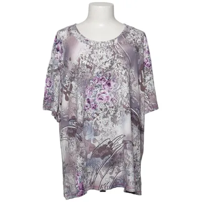 Top (Lila, Weiß, Grau) von Lady Fashion Baumwolle, Elasthan