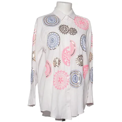 Bluse (Hvid, Flerfarvet) fra Candy