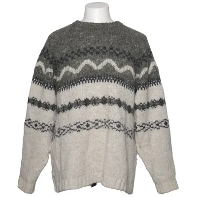 Sweater (Gray, Beige) from Marlboro Classics Acrylic, Alpaca wool, Polyamide