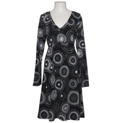 Jurk (Zwart, Wit, Grijs) van Chillytime Elastaan, Polyester