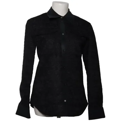 Shirt (Black) from Rochas Polyester, Silk