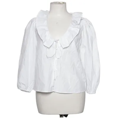 Blouse (Blanc) de Lefties Coton, Polyester