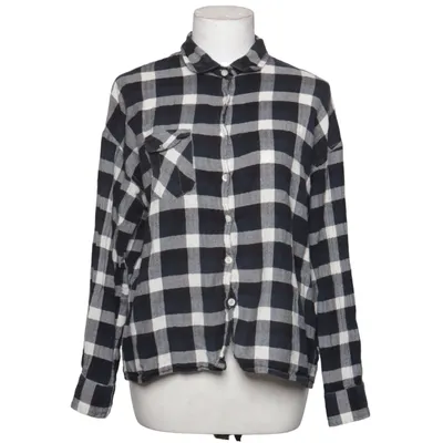 Flanellhemd (Blau, Weiß, Schwarz) von Cross Jeans Baumwolle