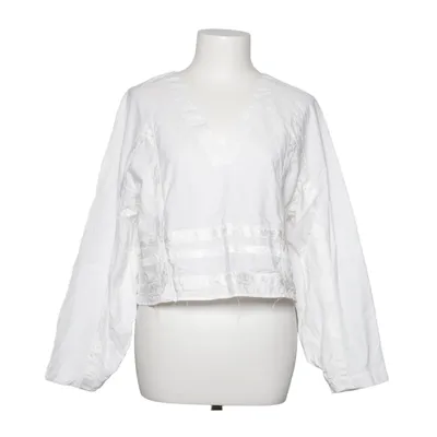 Blouse (Wit) van Non Sense Katoen