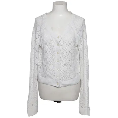 Cardigan (White) from Madonna Acrylic, Cotton