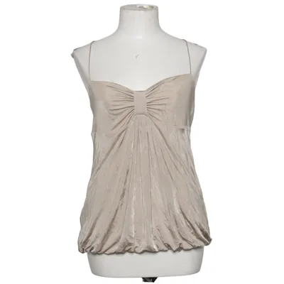 Tanktop  (Brun, Gul) fra Atos Lombardini Elastan, Viscose