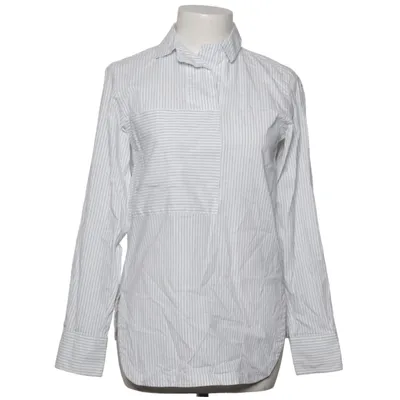 Chemise (Blanc, Bleu) de Sofie D'hoore Coton, Lin
