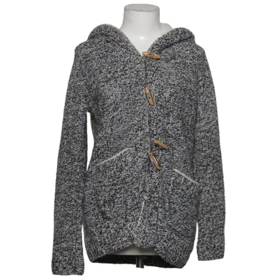 Cardigan (Black, White) from Twintip Acrylic, Polyester, Wool