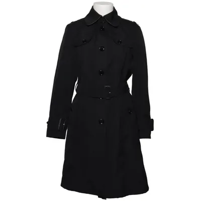 Trenchcoat (Zwart) van Burberry Katoen, Polyester, Viscose