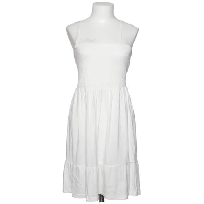 Kjole (Hvid) fra Blue Motion Bomuld, Viscose