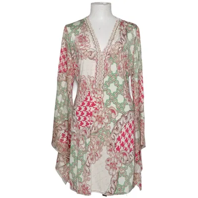 Robe (Beige, Multicolore) de Trois Ka Élasthane, Polyester, Viscose
