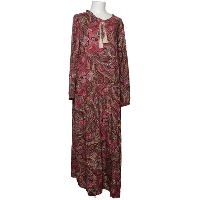 Robe longue (Rouge, Multicolore) de Gemini Viscose