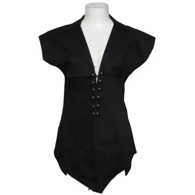 Outer vest (Black) from Gothicana by EMP Cotton