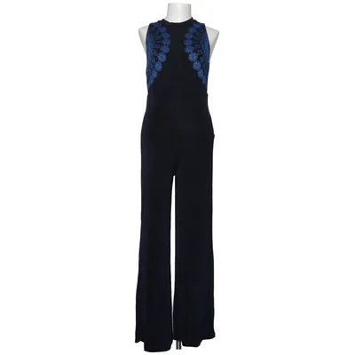 Jumpsuit (Black, Blue) from Desigual Elastane, Metallic fiber, Polyamide, Viscose