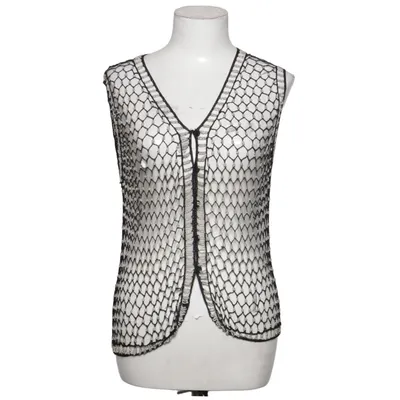 Vest (Black, Silver)