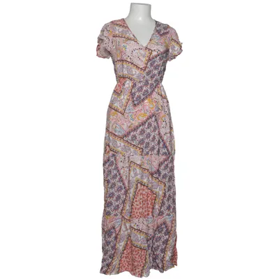 Maxi dress (Pink, Multicolored) from AiNuoSi Cotton