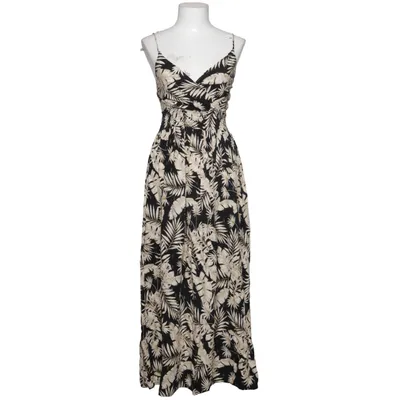 Maxi jurk (Zwart, Beige) van Miss Sara Viscose