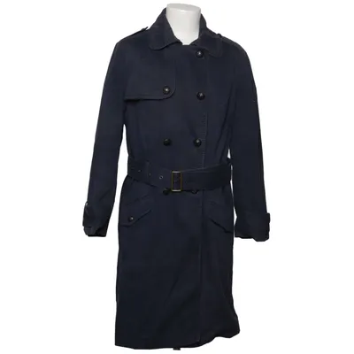 Trenchcoat (Blå) från Oui Collection Bomull
